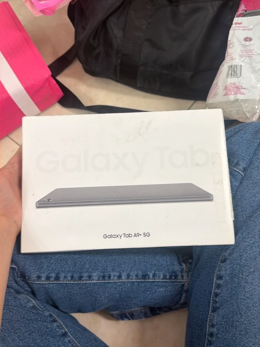 Samsung Galaxy Tab A9+ 5G Silver Tablet in Box